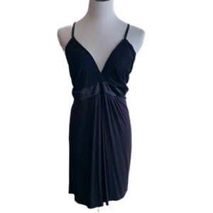 City Chic Womens Plus SZ XL/22 Navy Blue Chemise | NWT